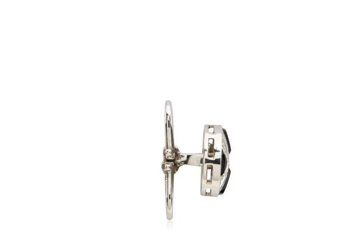 TOM FORD Jewelry Men DIAMOND ONYX ROUND STUDS White Gold TOM FORD Jewelry Men DIAMOND ONYX ROUND STUDS White Gold