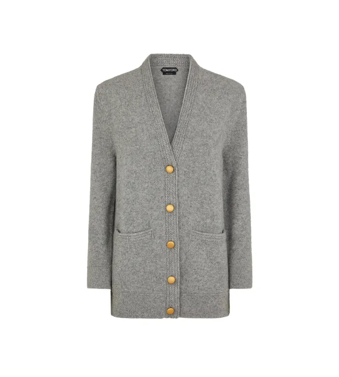 TOM FORD Knitwear Women SOFT CASHMERE RELAXED FIT KNIT CARDIGAN