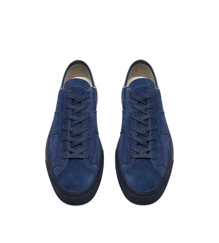 TOM FORD Sneakers Men SUEDE CAMBRIDGE SNEAKER Light Navy Blue TOM FORD Sneakers Men SUEDE CAMBRIDGE SNEAKER Light Navy Blue