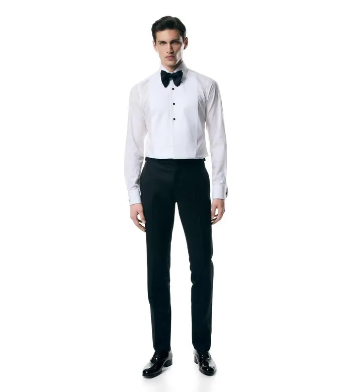 TOM FORD Suits Men WOOL MOHAIR SHELTON TROUSER Black TOM FORD Suits Men WOOL MOHAIR SHELTON TROUSER Black