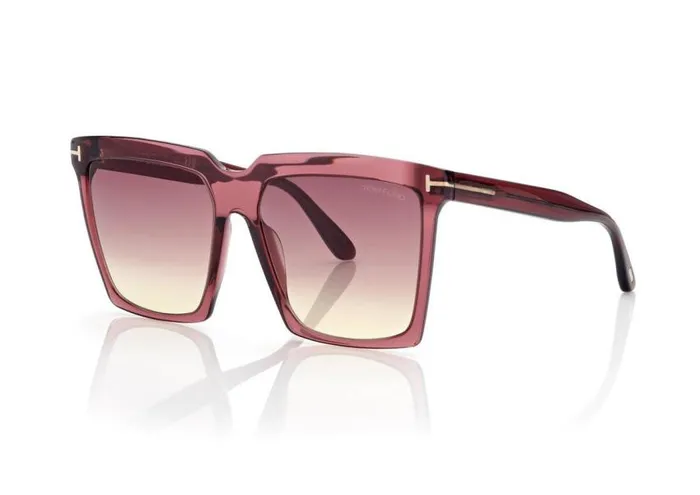 TOM FORD Sunglasses Women SABRINA SUNGLASSES Shiny Bordeaux TOM FORD Sunglasses Women SABRINA SUNGLASSES Shiny Bordeaux