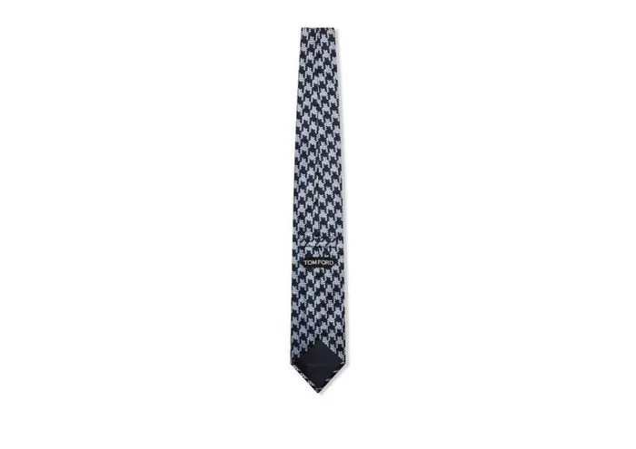 TOM FORD Ties and Bow Ties Men GIANT HOUNDSTOOTH TIE TOM FORD Ties and Bow Ties Men GIANT HOUNDSTOOTH TIE