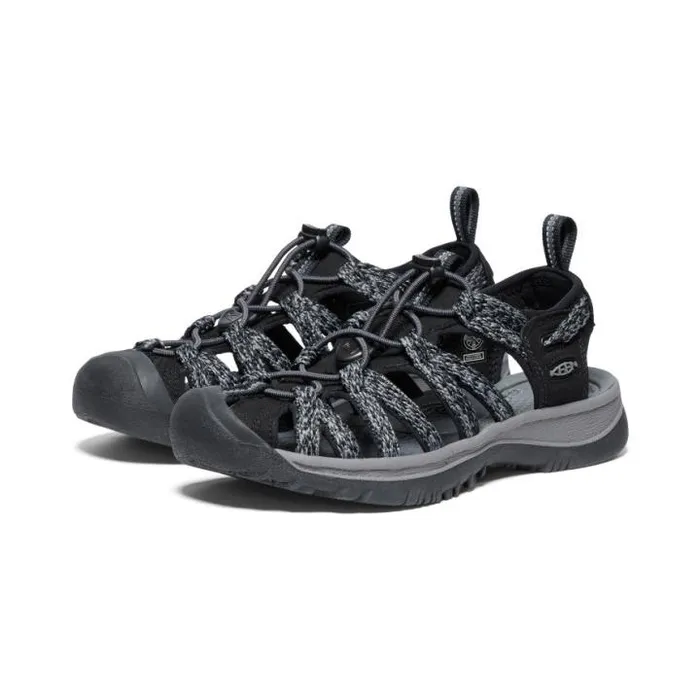 Whisper BlackSteel Grey Closed Toe Sandal Women KEEN Casual Whisper BlackSteel Grey Closed Toe Sandal Women KEEN Casual