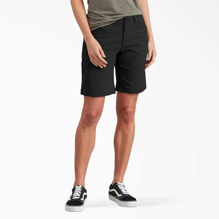 Women039s Cooling Relaxed Fit Shorts 9034 Black Black bk Women Dickies Work Shorts Women039s Cooling Relaxed Fit Shorts 9034 Black Black bk Women Dickies Work Shorts