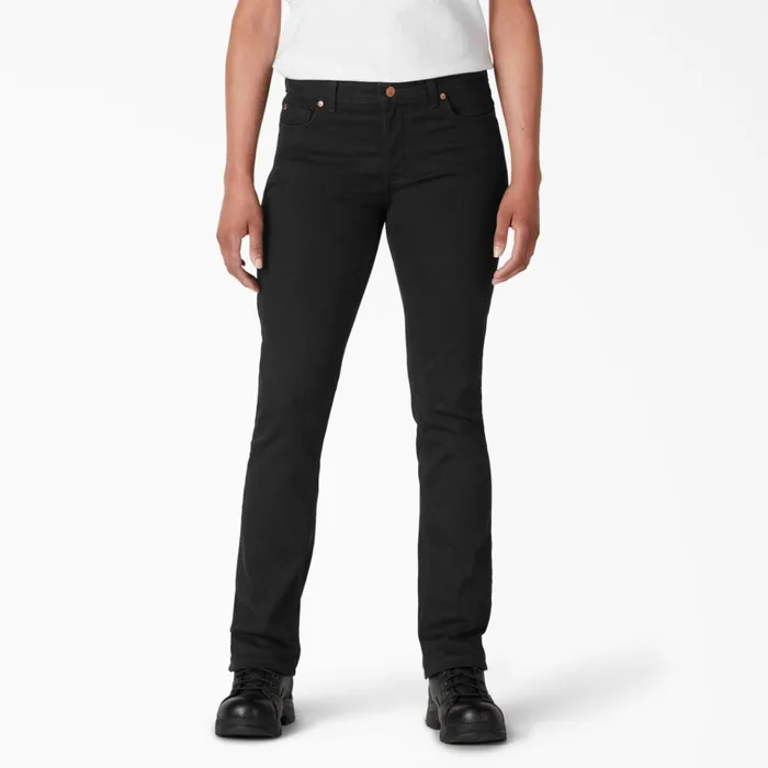 Women039s Perfect Shape Straight Fit Jeans Rinsed Black Rinsed Black rbk Women Dickies Jeans Women039s Perfect Shape Straight Fit Jeans Rinsed Black Rinsed Black rbk Women Dickies Jeans