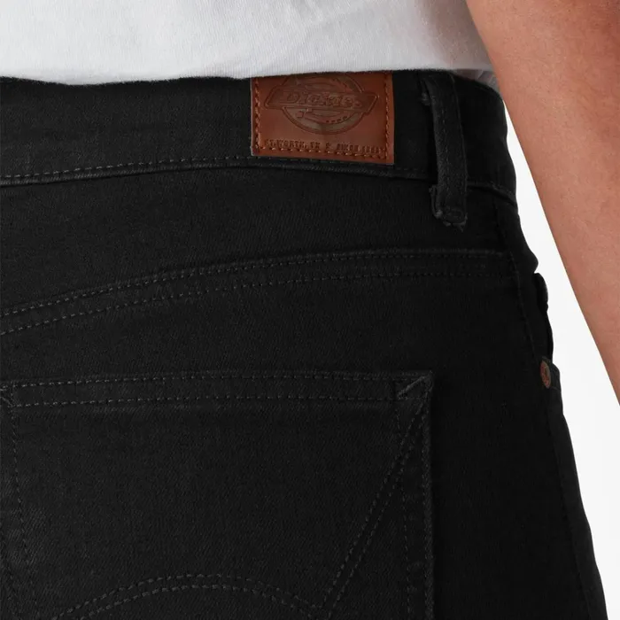 Women039s Perfect Shape Straight Fit Jeans Rinsed Black Rinsed Black rbk Women Dickies Jeans Women039s Perfect Shape Straight Fit Jeans Rinsed Black Rinsed Black rbk Women Dickies Jeans