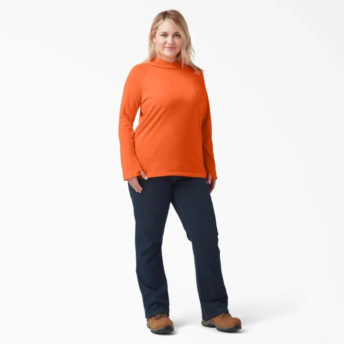 Women039s Plus Cooling Performance Sun Shirt Bright Orange Bright Orange bod Women Dickies Long Sleeve TShirts Women039s Plus Cooling Performance Sun Shirt Bright Orange Bright Orange bod Women Dickies Long Sleeve TShirts
