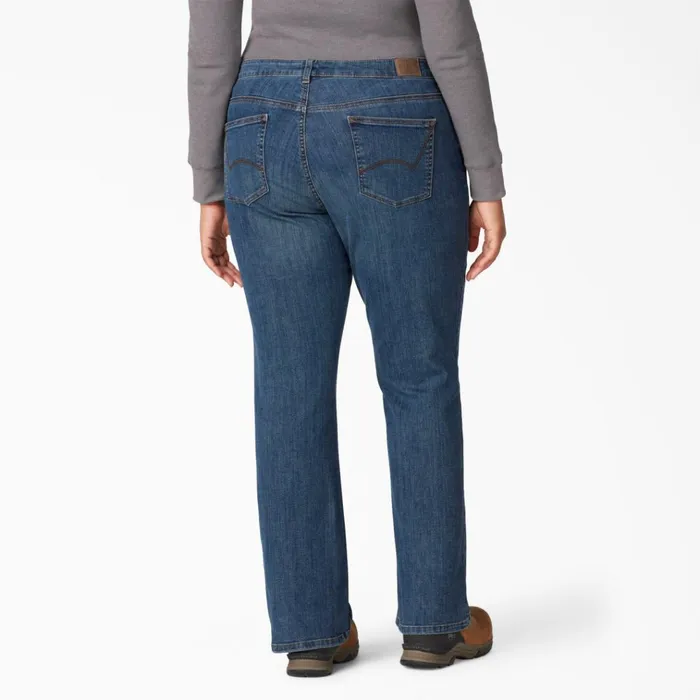 Women039s Plus Perfect Shape Bootcut Jeans Stonewashed Indigo Blue Stonewashed Indigo Blue snb Women Dickies Jeans Women039s Plus Perfect Shape Bootcut Jeans Stonewashed Indigo Blue Stonewashed Indigo Blue snb Women Dickies Jeans