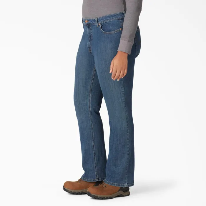 Women039s Plus Perfect Shape Bootcut Jeans Stonewashed Indigo Blue Stonewashed Indigo Blue snb Women Dickies Jeans Women039s Plus Perfect Shape Bootcut Jeans Stonewashed Indigo Blue Stonewashed Indigo Blue snb Women Dickies Jeans