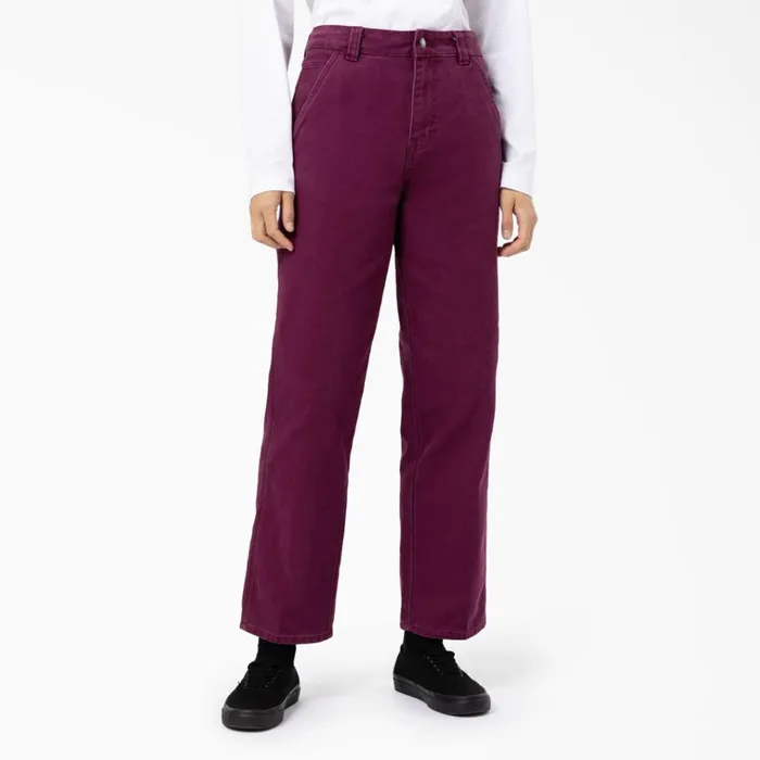 Women039s Regular Fit Duck Pants Stonewashed Grape Wine Stonewashed Grape Wine srw Women Dickies Painter Pants Women039s Regular Fit Duck Pants Stonewashed Grape Wine Stonewashed Grape Wine srw Women Dickies Painter Pants