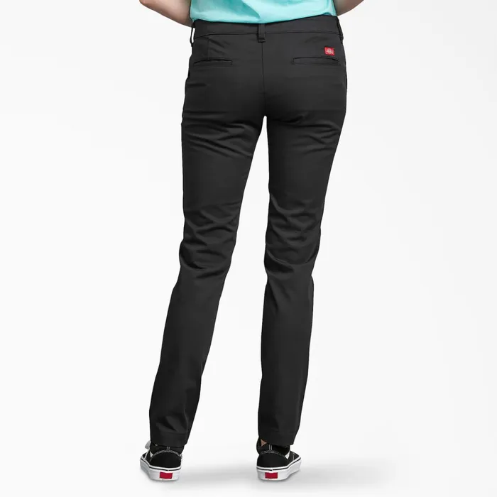 Women039s Skinny Fit Pants Rinsed Black Rinsed Black rbk Women Dickies Work Pants Women039s Skinny Fit Pants Rinsed Black Rinsed Black rbk Women Dickies Work Pants