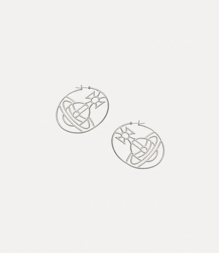 Women Alina Earrings Platinum Vivienne Westwood Classic Styles Women Alina Earrings Platinum Vivienne Westwood Classic Styles