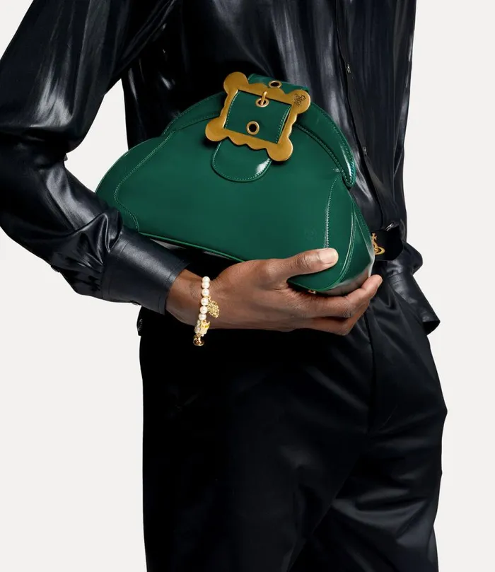 Women Amy Shoulder Bag Green Vivienne Westwood Handbags Women Amy Shoulder Bag Green Vivienne Westwood Handbags