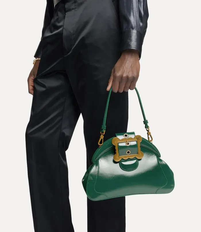 Women Amy Shoulder Bag Green Vivienne Westwood Handbags Women Amy Shoulder Bag Green Vivienne Westwood Handbags