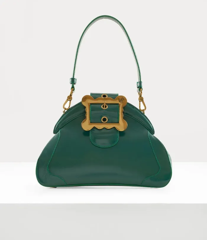 Women Amy Shoulder Bag Green Vivienne Westwood Handbags Women Amy Shoulder Bag Green Vivienne Westwood Handbags