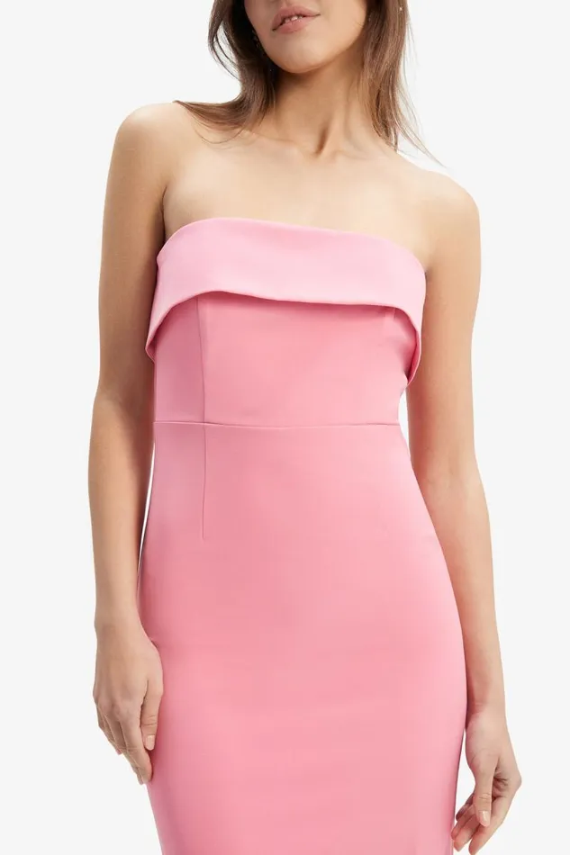 Women Bardot Day To Night Dresses Georgia Dress In Candy Pink Women Bardot Day To Night Dresses Georgia Dress In Candy Pink