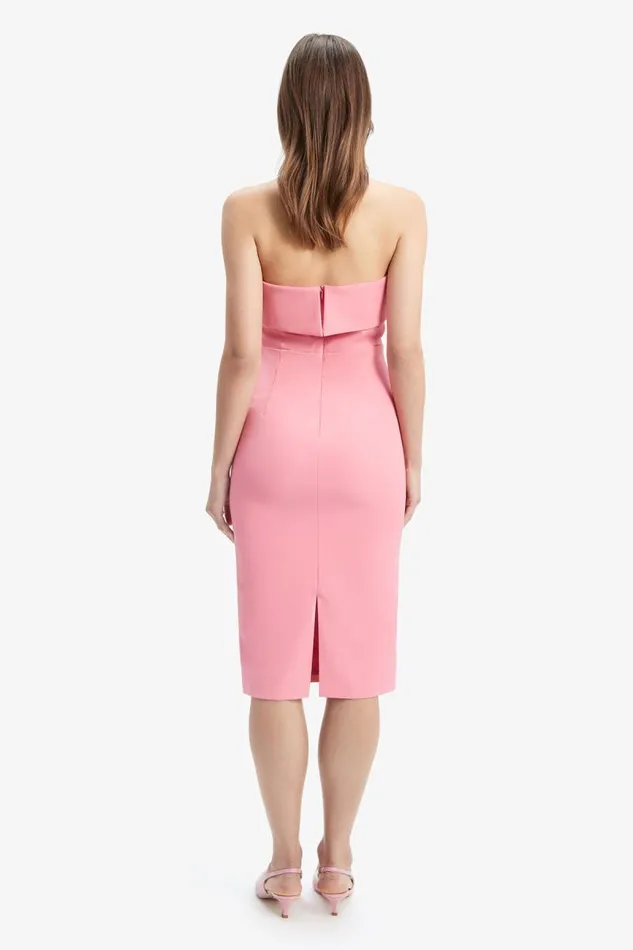 Women Bardot Day To Night Dresses Georgia Dress In Candy Pink Women Bardot Day To Night Dresses Georgia Dress In Candy Pink
