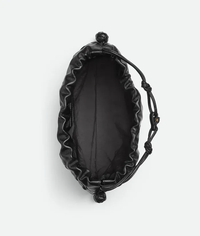 Women Bottega Veneta Mini Dustbag Black