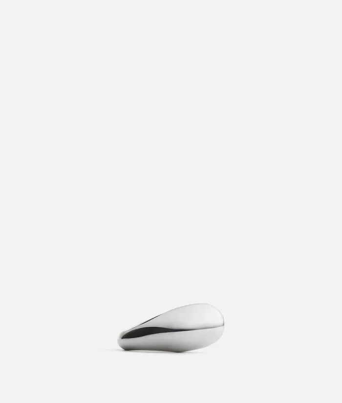 Women Bottega Veneta Rings Fin Ring Silver