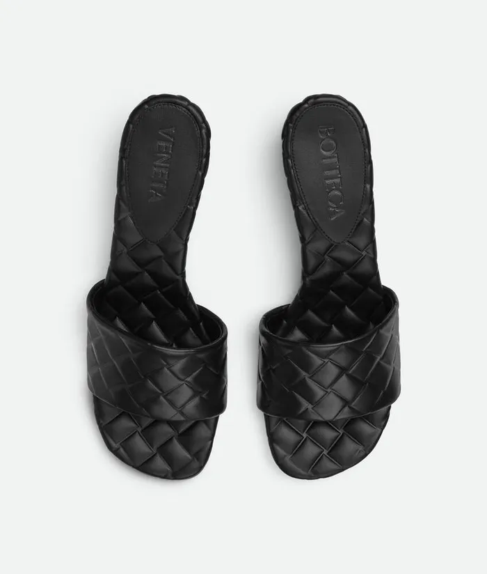 Women Bottega Veneta Sandals Amy Mule Black