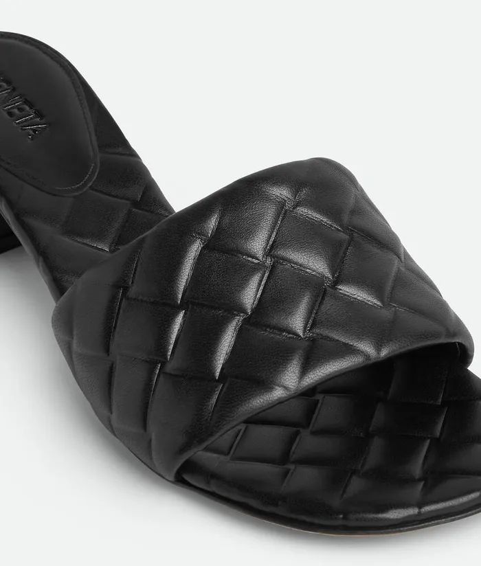 Women Bottega Veneta Sandals Amy Mule Black