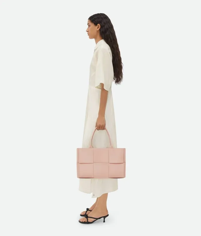 Women Bottega Veneta Shopper Arco Tote Lotus