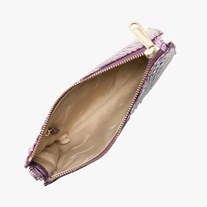Women Brahmin Clutches Daisy Passion Purple Women Brahmin Clutches Daisy Passion Purple