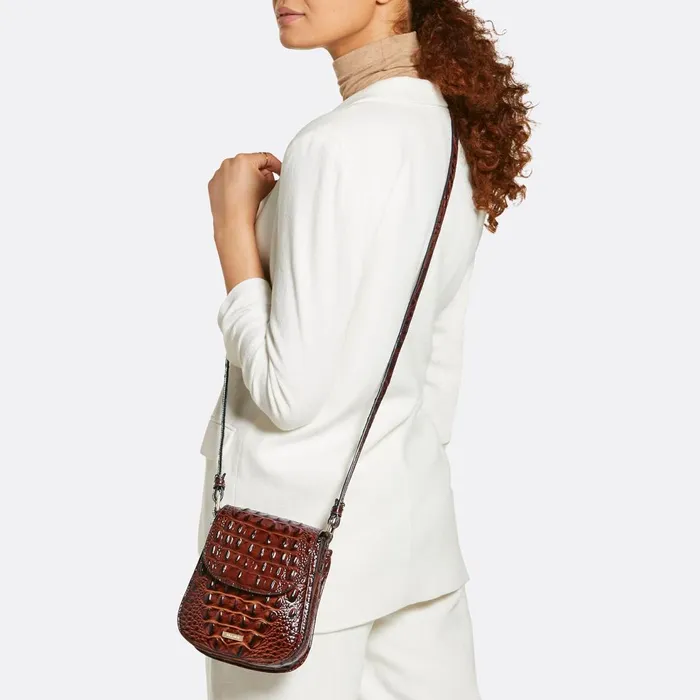Women Brahmin Crossbodies Everlee Pecan Melbourne Women Brahmin Crossbodies Everlee Pecan Melbourne