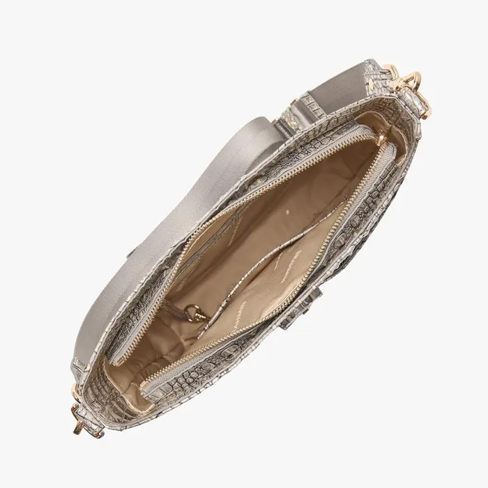 Women Brahmin Crossbodies Leia Chrome Melbourne Women Brahmin Crossbodies Leia Chrome Melbourne