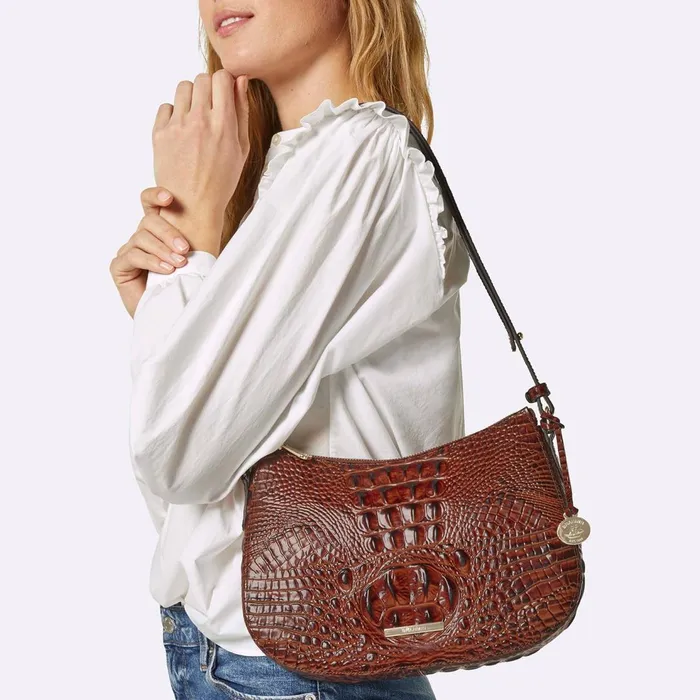 Women Brahmin Crossbodies Shayna Matcha Green Women Brahmin Crossbodies Shayna Matcha Green
