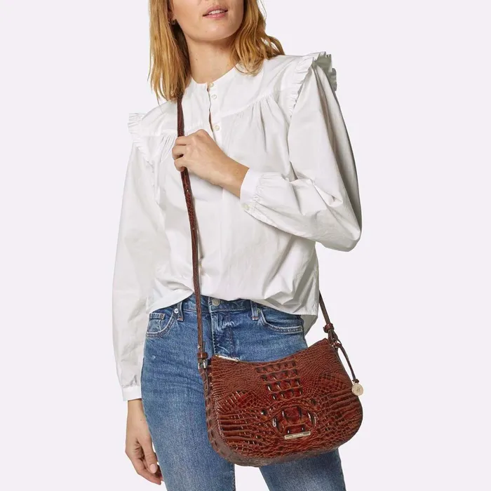 Women Brahmin Crossbodies Shayna Matcha Green Women Brahmin Crossbodies Shayna Matcha Green