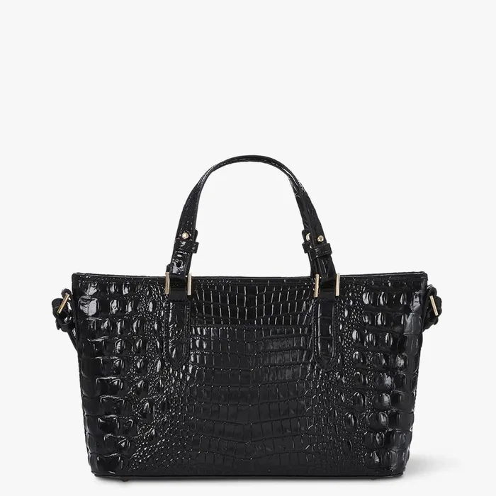Women Brahmin Satchels Mini Asher Black Melbourne Women Brahmin Satchels Mini Asher Black Melbourne