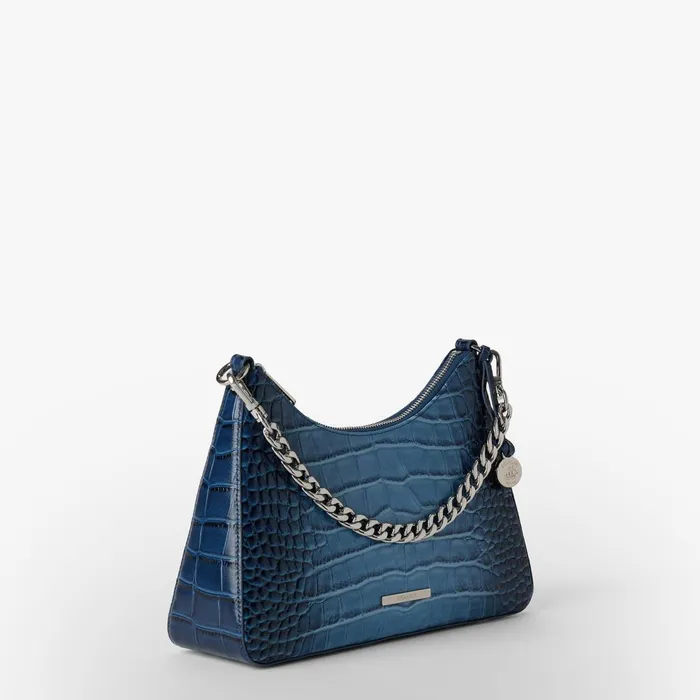 Women Brahmin Shoulder Bags Mod Esme Heavenly Blue Lumeria Women Brahmin Shoulder Bags Mod Esme Heavenly Blue Lumeria