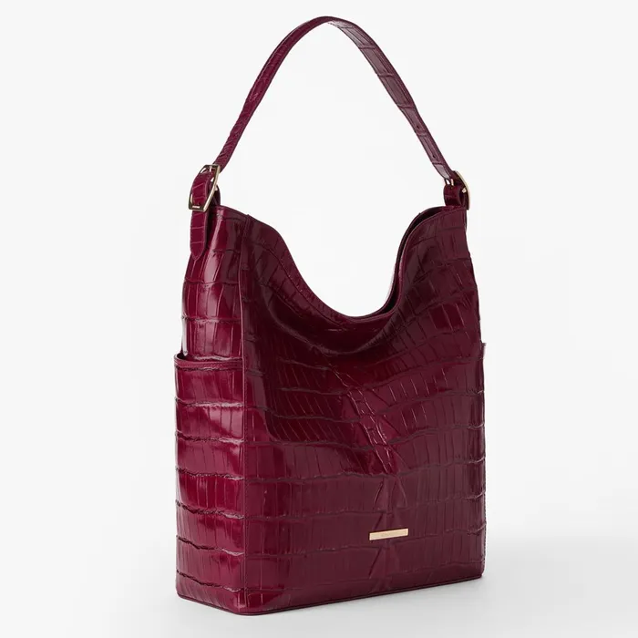 Women Brahmin Shoulder Bags Parin Sugar Plum Lententide Women Brahmin Shoulder Bags Parin Sugar Plum Lententide