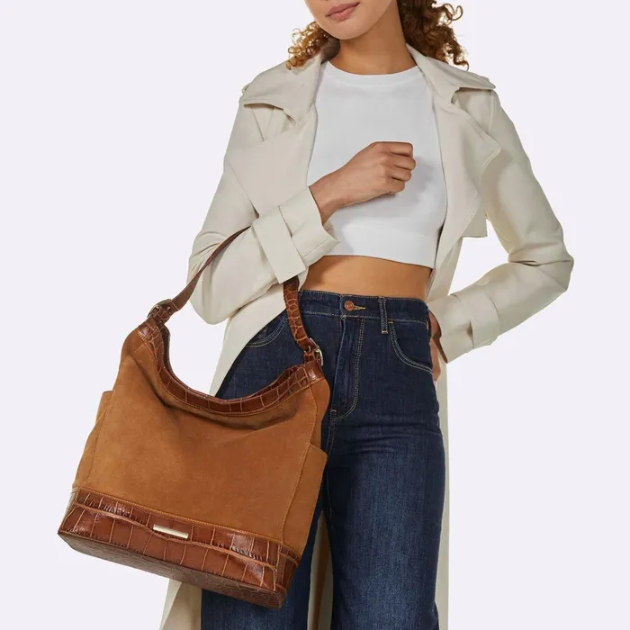 Women Brahmin Shoulder Bags Parin Sugar Plum Lententide Women Brahmin Shoulder Bags Parin Sugar Plum Lententide