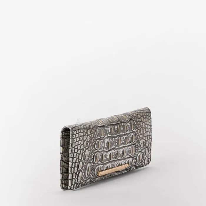 Women Brahmin Wallets and Wristlets Ady Wallet Chrome Melbourne Women Brahmin Wallets and Wristlets Ady Wallet Chrome Melbourne