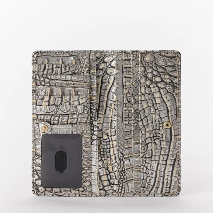 Women Brahmin Wallets and Wristlets Ady Wallet Chrome Melbourne Women Brahmin Wallets and Wristlets Ady Wallet Chrome Melbourne