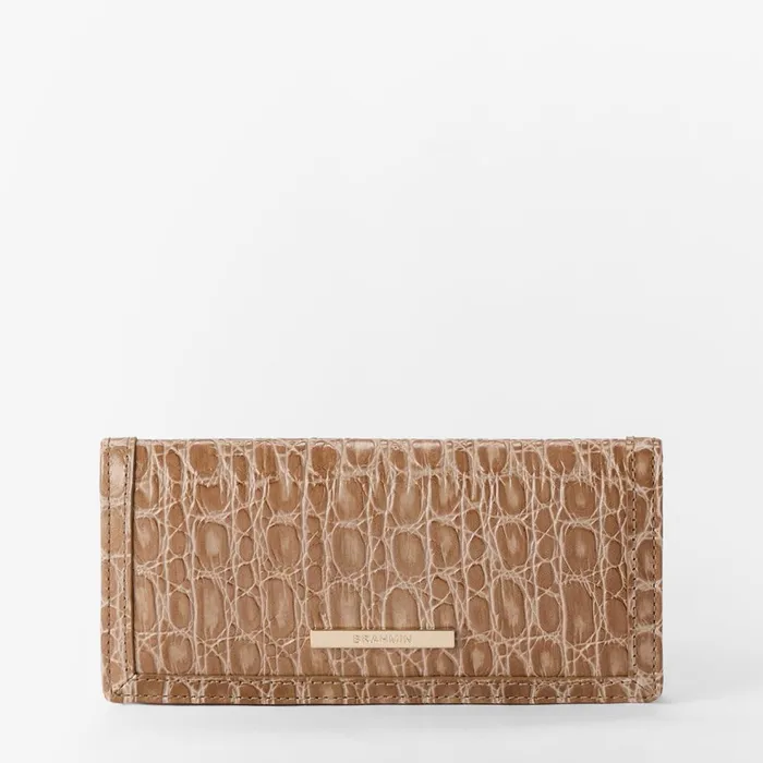 Women Brahmin Wallets and Wristlets Ady Wallet Timeless Taupe Bayem