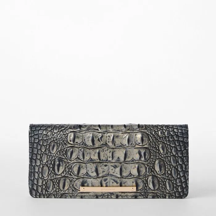 Women Brahmin Wallets and Wristlets Ady Wallet Twilight Blue Ombre