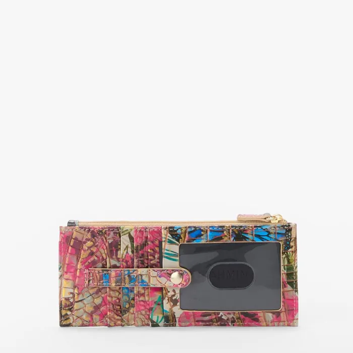 Women Brahmin Wallets and Wristlets Credit Card Wallet Mariposa Melbourne Women Brahmin Wallets and Wristlets Credit Card Wallet Mariposa Melbourne