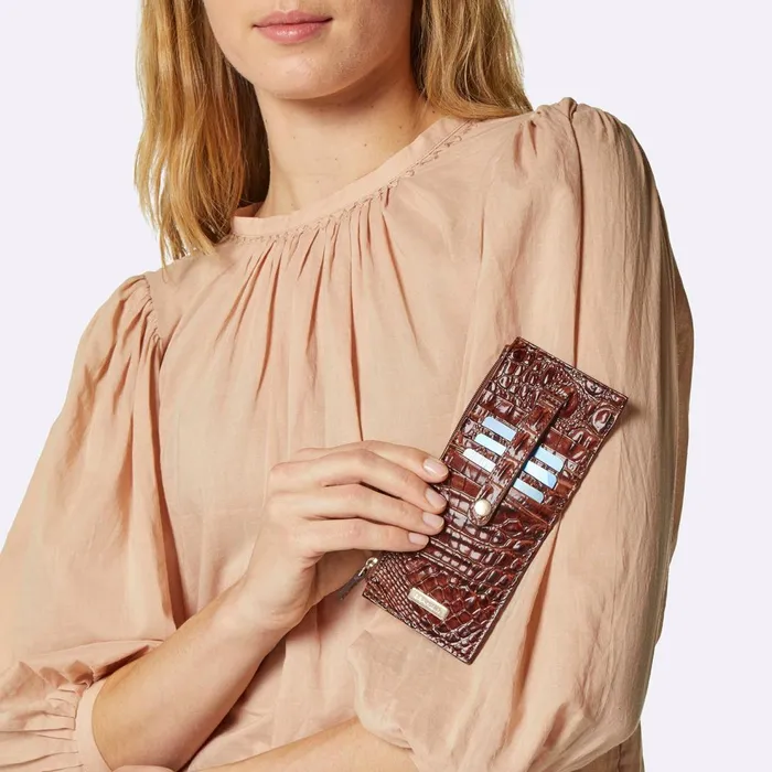 Women Brahmin Wallets and Wristlets Credit Card Wallet Mariposa Melbourne Women Brahmin Wallets and Wristlets Credit Card Wallet Mariposa Melbourne
