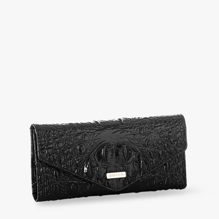 Women Brahmin Wallets and Wristlets Veronica Black Melbourne Women Brahmin Wallets and Wristlets Veronica Black Melbourne