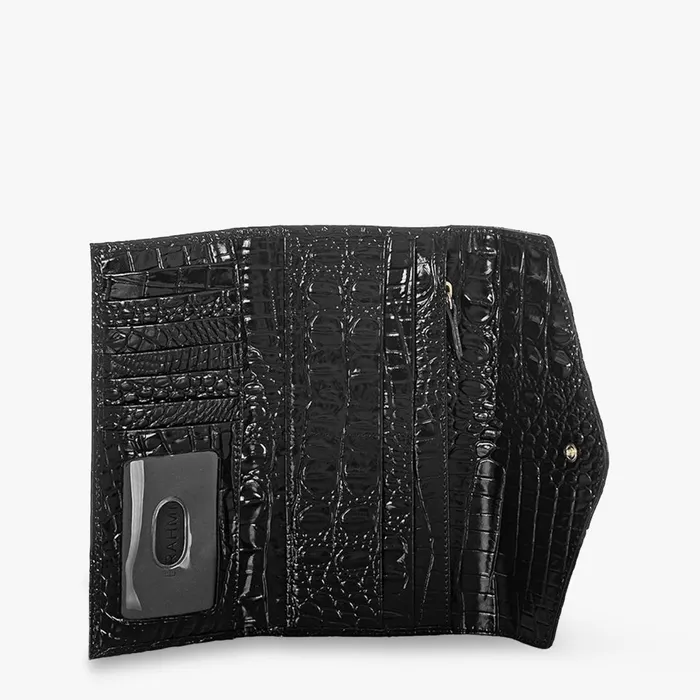 Women Brahmin Wallets and Wristlets Veronica Black Melbourne Women Brahmin Wallets and Wristlets Veronica Black Melbourne