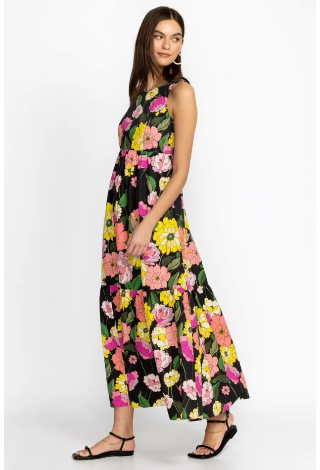 Women Cassia Maxi Dress Multi Johnny Was Dresses