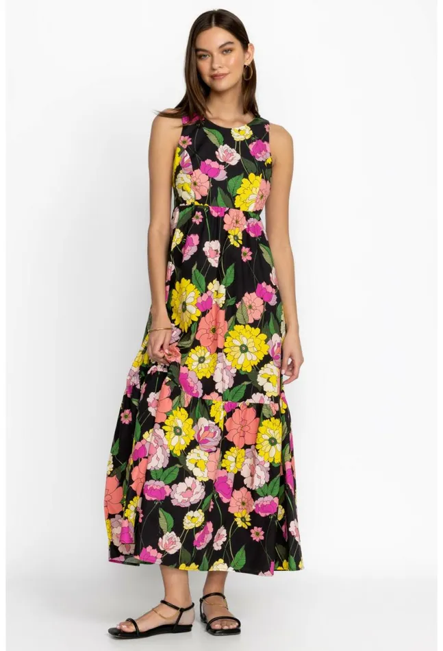 Women Cassia Maxi Dress Multi Johnny Was Dresses