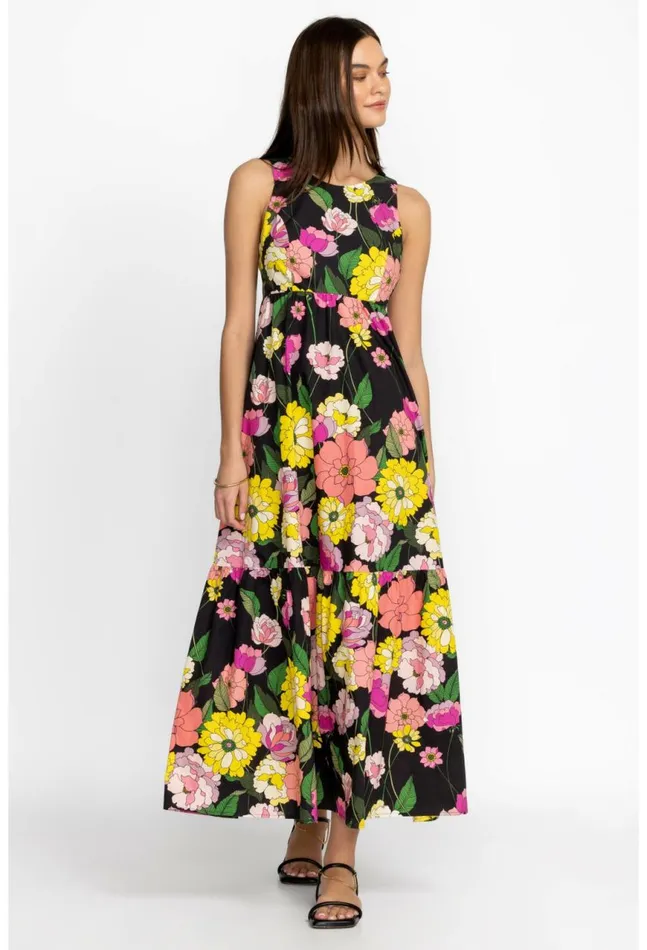 Women Cassia Maxi Dress Multi Johnny Was Dresses