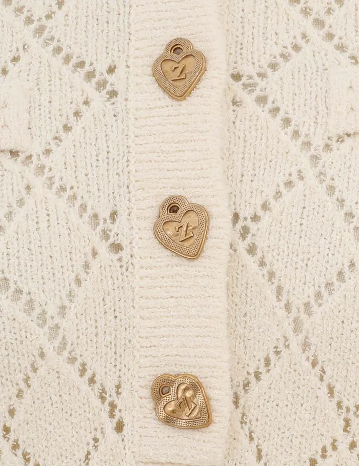 Women Clothing Zimmermann Crush Pointelle Polo Cream