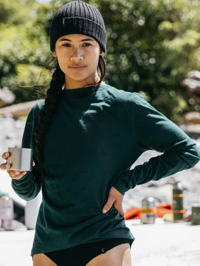 Women Eddy 20 Merino Wool Long Sleeve Base Layer Alpine Finisterre Base Layers and Underwear Women Eddy 20 Merino Wool Long Sleeve Base Layer Alpine Finisterre Base Layers and Underwear