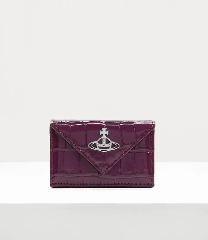 Women Envelope Billfold Purple Vivienne Westwood Wallets And Purses