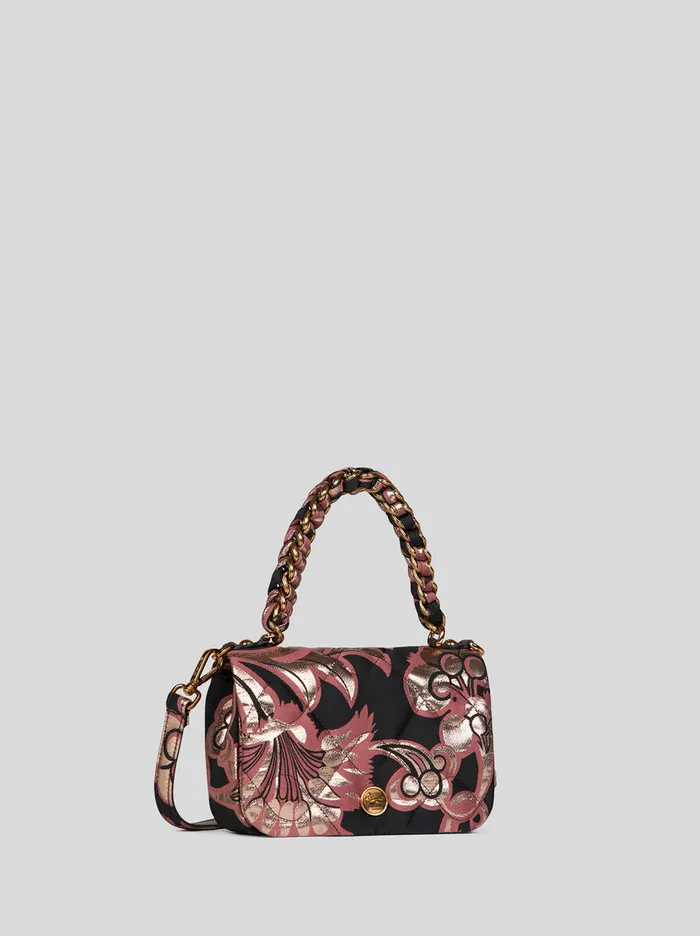 Women Etro Cross Body Bags Jacquard Mini Bond Bag Pink Women Etro Cross Body Bags Jacquard Mini Bond Bag Pink